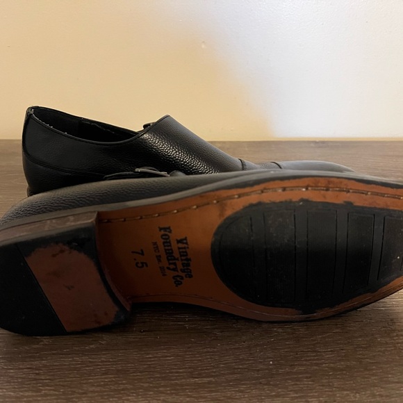 Men's Newport Monk Strap Dress Shoes size 7.5 Good used condition - Picture 11 of 16